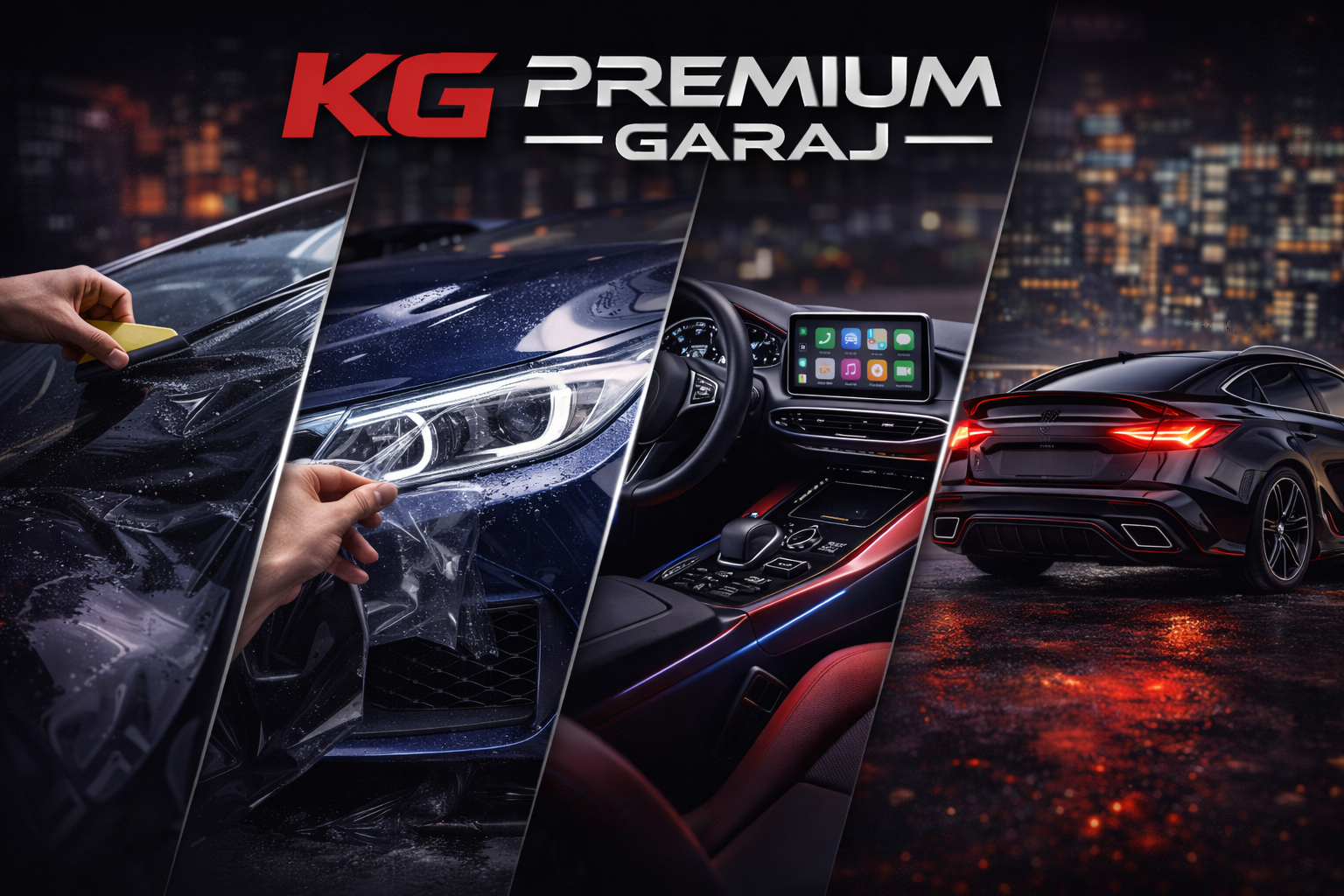 KG Premium Garaj Arka Plan